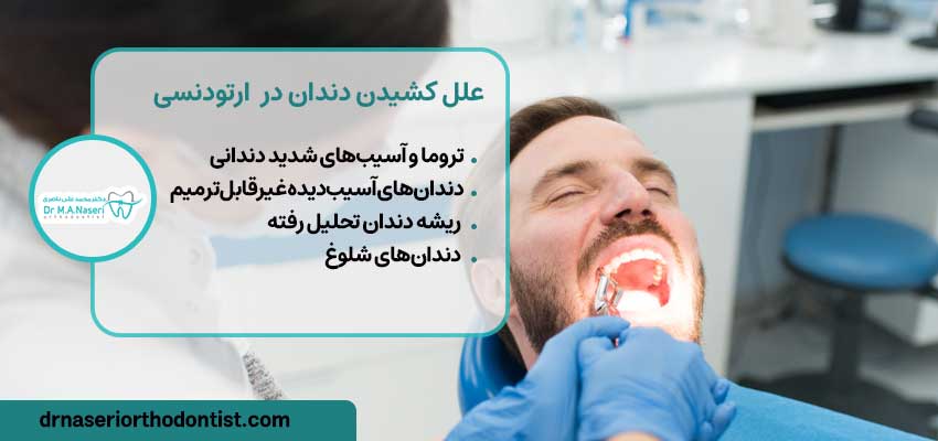 علل نیاز به کشیدن دندان در ارتودنسی چیست؟ | دکتر ناصری متخصص ارتودنسی اصفهان 